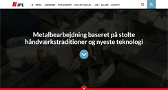 Desktop Screenshot of ipl.dk