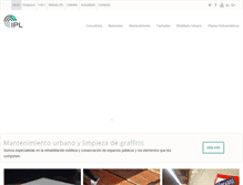 Tablet Screenshot of ipl.es